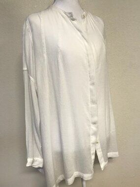 Denim & Supply Ralph Lauren White Loose Fit Top – Size S/P